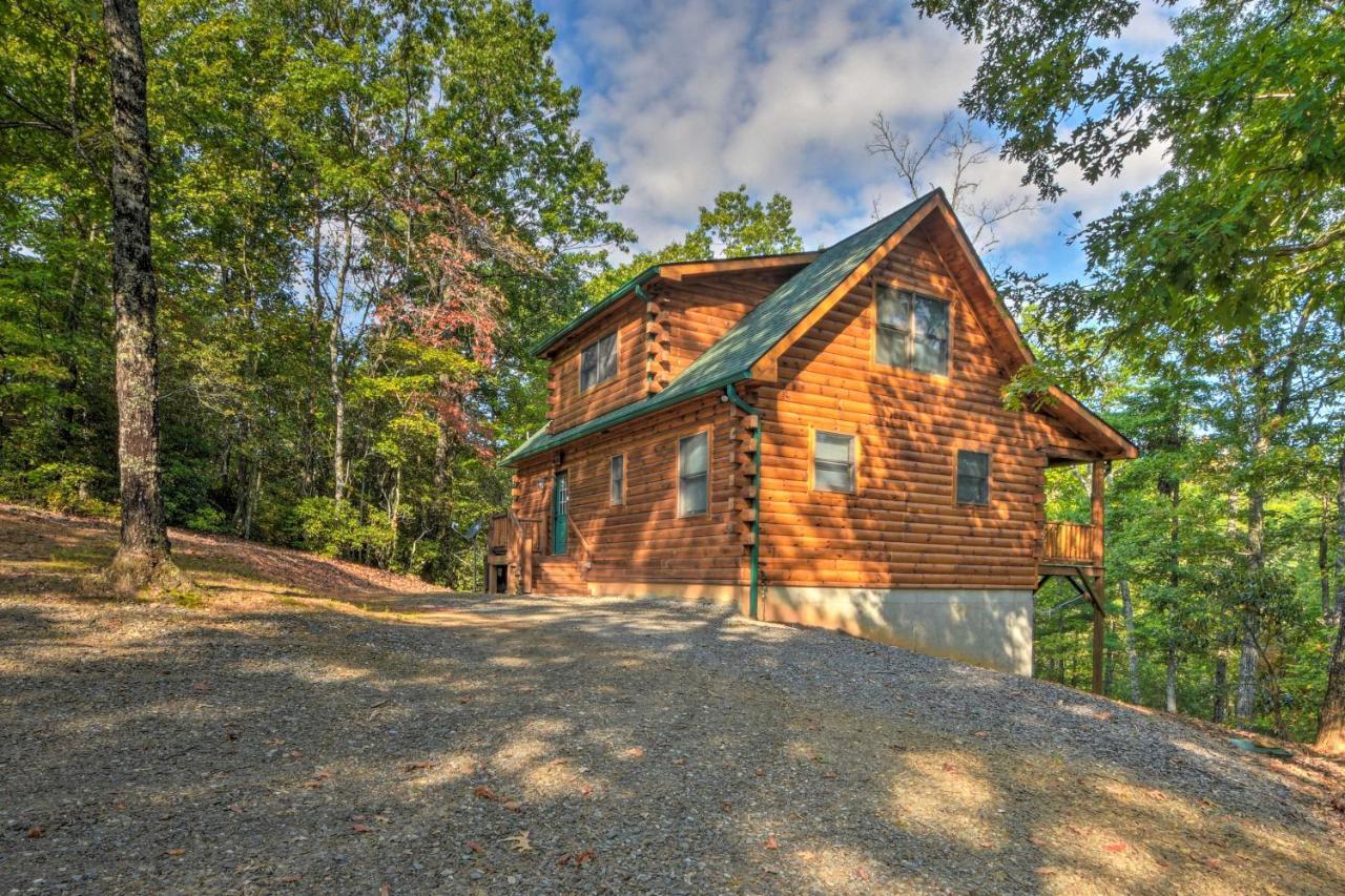 Secluded Cabin With Deck 13 Miles To Downtown マーフィ エクステリア 写真